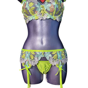 3 piece lingerie set